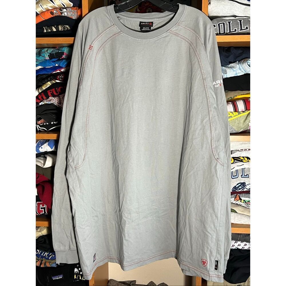 Ariat Mens FR Work Knit Long Sleeve Shirt 3XLT